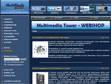 Tablet Screenshot of multimediatower.hu